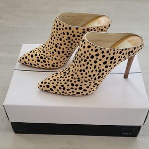 Dolce Vita Leopard Print Mules